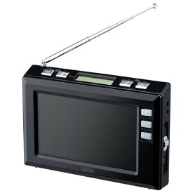 便利グッズ アイディア商品 YAZAWA 4.3インチディスプレイ ワンセグラジオ(ブラック) TV03BK 人気 お得な送料無料 おすすめ