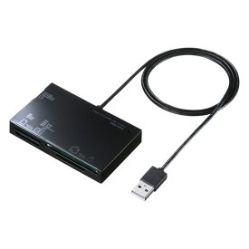 ICカードリーダー・ライター サンワサプライ USB2.0 カードリーダー ADR-ML19BKN オススメ