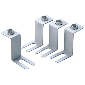 LAN デジタル パット 情報 スタンド ケース ルーター 周辺 スマホ パーツ アクセサリー デジタル関連 | サンワサプライ 床固定金具 4個セット RAC-QL1