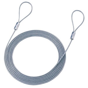 機器 パーツ ケース スタンド アクセサリー 部品 マウス パット WEB LAN ルーター デジタル関連 | サンワサプライ eセキュリティ ワイヤー、3.0m 3.5mm SLE-1W-3
