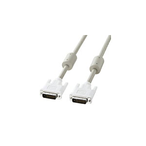 情報 周辺 機器 パーツ ケース スタンド アクセサリー 部品 マウス パット WEB デジタル関連 | サンワサプライ DVIケーブル デュアルリンク、2m KC-DVI-DL2K