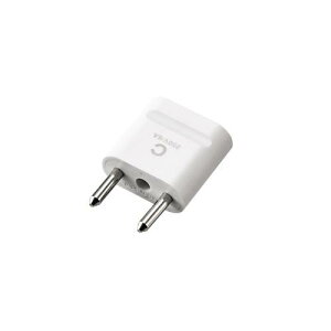 エレコム 海外用変換プラグ Cタイプ T-HPACWH | コンセント 電源 プラグ 関連単語 カバー タップ タイマー usb ボックス キャップ プレート コード ケーブル おしゃれ タワー type-c マグネット 変