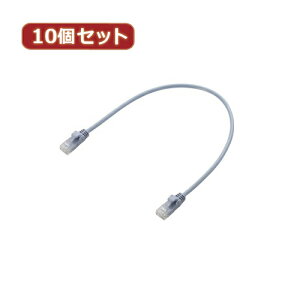 10Zbg GR@Gigabit 炩LANP[u(Cat6) LD-GPY BU03X10 | P[u ֘AP fBXvC p\R DVD AiO fW^ usb PC Ӌ@ ANZT[ ] M DVI ϊ P[u