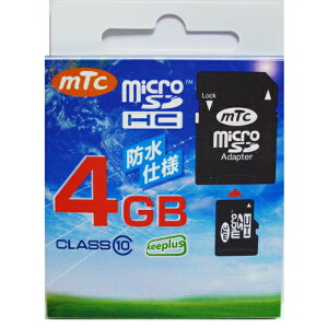 mtc microSDHCJ[h 4GB class10@(PK) MT-MSD04GC10W ֘AF(  炵 ObY i ACfA Z ֗ ̓ ̓ NX}X  v[g)