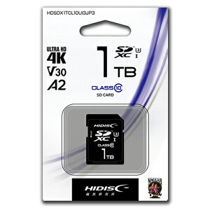 X^h ANZT[ i }EX pbg WEB LAN [^[ p\R X}[gtH X}z fW^֘A | HIDISC SDXCJ[h 1TB CLASS10 UHS-I Speed class3Ή HDSDX1TCL10UIJP3