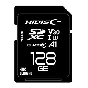 X}[gtH X}z OA@ fW^   @ p[c P[X X^h ANZT[ fW^֘A | HIDISC SDXCJ[h 128GB CLASS10 UHS-I Speed class3, A1Ή HDSDX128GCL10V30