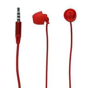 MCO シリコン製寝転びイヤホン 赤 EPN-01/RD | ケンウッド トランシーバー オーディオ アンプ イヤホン 関連単語 Bluetooth ブルートゥース 骨伝導 iphone 有線 ノイズ インカム セット 子供 同時通話