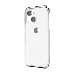 motomo INO LINE INFINITY CLEAR CASE for iPhone 13 Chrome Silver MT21572i13SV | iPhone ipad ֘AP X}[gtH 16 ^ubh 14 air { pc mini p\R [d P[u یtB phone ACtH ACpb