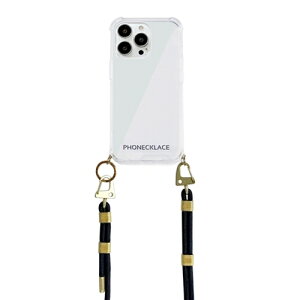�l�C ������� ���� �C�x���g �Y�N�� ��� �N���X�}�X �v���[���g �y�Y �N�� ���� PHONECKLACE �N���X�{�f�B�X�g���b�v�t���N���A�P�[�X for iPhone 13 Pro Black PN21609i13PBK | iPhone ipad �֘A�P�� pc mini �p