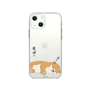 機器 パーツ ケース スタンド アクセサリー 部品 マウス パット WEB LAN ルーター デジタル関連 | abbi FRIENDS しばたさんソフトクリアケース for iPhone 13 mini 昼寝 ABF21704i13MN