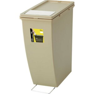 東谷 ゴミ箱 シンプルデザイン スリムコンテナ 20L ベージュ LFS-847BE 関連:(おすすめ 送料無料 グッズ 商品 用品 人気 簡単 快適 ユニーク おもしろ)敬老の日 就職 節分 卒業 成人の日 長寿祝