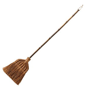 深海産業 BroomCraft 国産 シダ箒(ほうき) 長柄 7玉 完全受注生産(通常納期2週間程度) SD-004 関連:(アイディア 時短 グッズ 商品 生活 暮らし 便利 安全)ひな祭り 一周忌 お中元 手土産 結婚式
