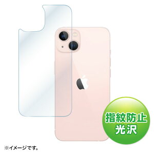 サンワサプライ Apple iPhone 13用背面保護指紋防止光沢フィルム PDA-FIPH21PBS | Apple 関連単語 スマホ タブレット ギフト Pencil ウオッチ メンズ アップル watch 10 バンド se 9 充電器 充電 カバー ultra