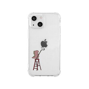 AKAN ソフトタフケース for iPhone 14 ペインティング ピンク 背面カバー型 AK23496i14 | iPhone ipad 関連単語 スマートフォン 16 タブレッド 14 air 本体 pc mini パソコン 充電 ケーブル 保護フィルム いphone