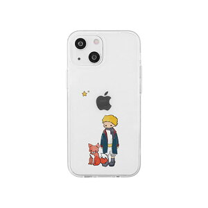 部品 マウス パット WEB LAN ルーター パソコン スマートフォン スマホ OA機器 デジタル デジタル関連 | AKAN ソフトクリアケース for iPhone 14 リトルプリンスとキツネ 背面カバー型 AK23502i14
