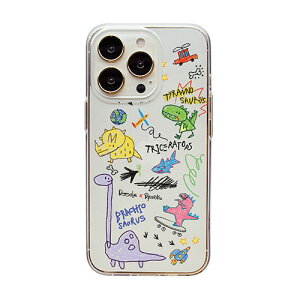 Dparks \tgNAP[X for iPhone 14 Pro DINO DOODLE wʃJo[^ DS24155i14P | iPhone ipad ֘AP ^ubh 14 air { pc mini p\R [d P[u یtB phone ACtH ACpbh 