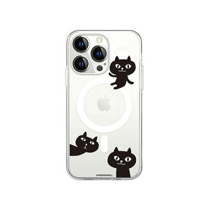 abbi FRIENDS CZXi lR}WEMagSafeΉNAP[X for iPhone 14 Pro ǂgI wʃJo[^ ABF24221i14P
