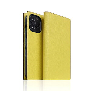 SLG Design Neon Full Grain Leather Diary Case for iPhone 14 Pro Lemon 蒠^ SD24324i14PLM | iPhone ipad ֘AP X}[gtH 16 ^ubh 14 air { pc mini p\R [d P[u ACtH ACpbh P[
