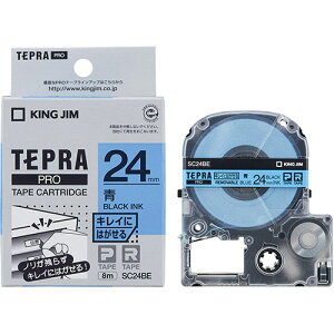 KING JIM LOW evPROe[v LCɂ͂ 24mm  KJ-SC24BE | e[v ֘AP W[ C^[ led    }XLO ̂ lւ z_[  ev lߑւ 