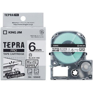 KING JIM LOW evPROe[v LCɂ͂ 6mm  KJ-SS6KE | e[v ֘AP    }XLO ̂ lւ z_[  ev lߑւ Cg Jb^[ {[ 