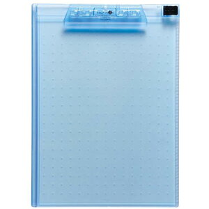 LIHIT LAB. AQUA DROPs クリップボード A4E型 8青 A-5010-8-BL 関連:(アイディア 時短 グッズ 商品 生活 暮らし 便利 安全)ひな祭り 一周忌 お中元 手土産 結婚式 成人の日 進物 日用品小物 寒中見舞い