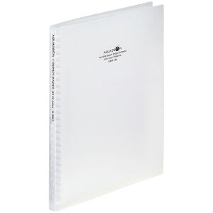 LIHIT LAB. コンパクトバインダー B5S 40枚 乳白 N-5023-1-MW 関連:(アイディア 時短 グッズ 商品 生活 暮らし 便利 安全)ひな祭り 一周忌 お中元 手土産 結婚式 成人の日 進物 日用品小物 寒中見舞い