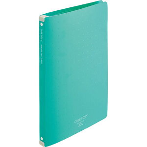LIHIT LAB. CUBE FIZZ ホルダーファイル(ワイヤ式) グリーン N-6400-7-GR 関連:(アイディア 時短 グッズ 商品 生活 暮らし 便利 安全)ひな祭り 一周忌 お中元 手土産 結婚式 成人の日 進物 日用品小物
