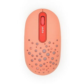ビジネスハーモニー EGRET HappiE LEDがふんわり光る高機能充電式ワイヤレスマウス コーラル EM23-H1