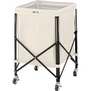 東谷 フォールディングバスケットワゴン アイボリー MIP-74IV 関連( 家具 種類 ハイ ロー テーブル スリム ワゴン 収納 引き出し 事務 折り畳み キャスター 隙間 )