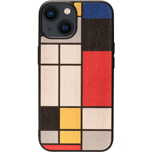 Man & Wood }AhEbh MagSafeΉVR؃P[X for iPhone 15 Mondrian Wood I25512i15 | iPhone ipad ֘AP X}[gtH 16 ^ubh 14 air { pc mini p\R [d P[u ACtH ACp