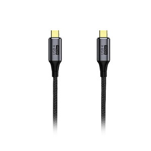 {gXgeNmW[ JTT Type C to Type C USB 4.0 Multifunctional Data Cable 0.3m JTU4CC03-BK ֘Ai pc IT  Ӌ@ fBXvC }CNj