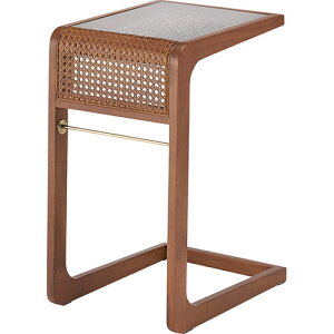 東谷 サイドテーブル PM-502BR ブラウン PM-502BR 関連( 家具 種類 ハイ ロー テーブル スリム ワゴン 収納 引き出し 事務 折り畳み キャスター 隙間 )