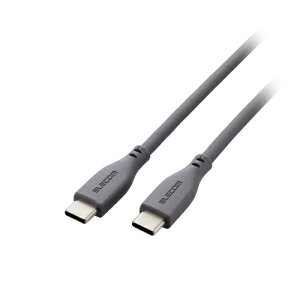 GR USB2.0P[u USB Type-C - USB Type-C/100WΉ/Ȃ߂炩 MPA-CC5PSS10GY ֘Ai pc IT  Ӌ@ fBXvC }CN ZLeB[ Q[ J VRj