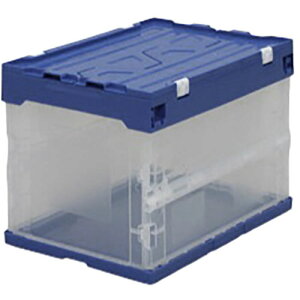 アイリスオーヤマ ハード折りたたみコンテナ フタ一体型 20L ブルー/クリア HDOH-20L-BL/CL 関連(おすすめ 送料無料 グッズ 商品 用品 人気 簡単 快適 ユニーク おもしろ)