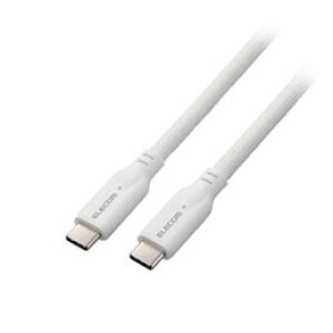 GR USB 10GbpsP[u(USB Type-C - USB Type-C/100W/VRbV) 1m zCg MPA-CC1GSM10WH ֘Ai pc IT  Ӌ@ fBXvC }CNj