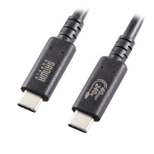 TTvC USB40Gbps(USB4 Gen3)Type-C P[u KU-40GCCPE10 ֘Ai pc IT  Ӌ@ fBXvC }CN ZLeB[ Q[ J VR LAN HDDj