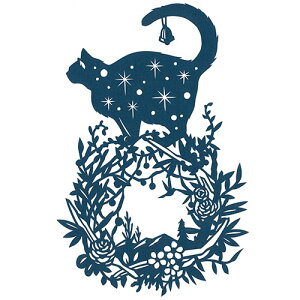 gXgveBO ؂GLbg ˂[X/cat wreath-A4blue-S nhChy[p[Jbg BA4-S02 Wi|i A[g zr[ i pi Gj