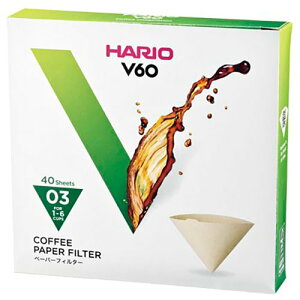 HARIO V60py[p[tB^[03M 1`6tp 40 VCF-03-40M Lb`  | ֘AP ACfA i ֗ }` I[vi[ i  ӂf  H XCT[ y[p[ tB^[ 