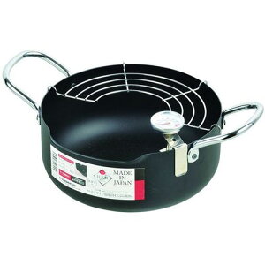 パール金属 メイドインジャパン 鉄製注ぎやすい温度計付天ぷら鍋20cm HB-1892 ジャンル(キッチン用品 調理器具 フライパン 鍋 食器)