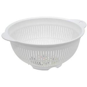 岩崎工業 クッキンパル ザル24 ホワイト K-1333-WH ジャンル(キッチン用品 保存容器 調理器具 食器 調味料入れ)