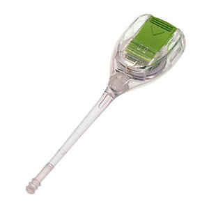 スマイルキッズ しなやかミゾ付きあかりちゃん耳かき グリーン AMK-105GN