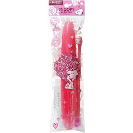 ファイン スヌーピー イン ザ ピンク ケースセット SNI-211 ジャンル（ヘルスケア マタニティ ベビー キッズ 衛生用品 歯ブラシ）