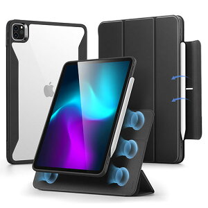 ESR REBOUND 360 nCubh 2WAYJo[ for 11C`iPad Pro (M4) ubN ES26768 ֘Ai pc IT  Ӌ@ fBXvC }CN ZLeB[ Q[ J VRj