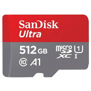 SanDisk microSDXCJ[h 512GB Ultra UHS-1 A1 R:150MB/s COe[i SDSQUAC-512G-GN6MN ֘Ai tbV[ USB[ SD PC Ӌ@j