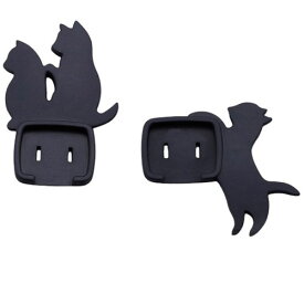 【10セット】 スマイルキッズ ねこのコンセントカバー2個組 ねこB AKN-18BX10 ジャンル（ベビー用セーフティグッズ コンセントガード マタニティ ベビー キッズ）敬老の日 就職 節分 卒業 成人の日 長寿祝い 出産祝い 御中元 香典返し 卒業
