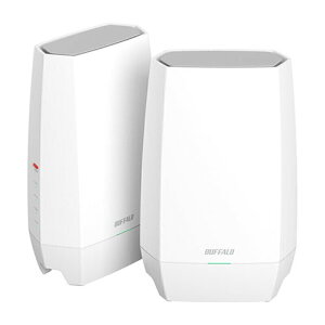 BUFFALO [^[ EasyMeshyAOς2Zbg Wi-Fi6E(11ax)Ή AirStation WNR-5400XE6P/2S | Bluetooth wifi  CX ֘AP u[gD[X Cz Xs[J[ }EX M@ gX~