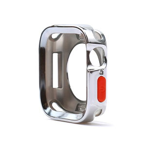 WEARPLANET ウェアプラネット FLUFFY POT ソフトケース for Apple Watch 41/40mm クロム シルバー WP26954 | Apple iPhone iPad スマホ 関連単語 リング ストラップ スタンド 三脚 車 ホルダー タブレッド ペン キッ