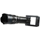 パソコン スマホ PC 周辺機器 便利グッズ セルカレンズ 望遠レンズ 16倍 ブラックスマートフォンのカメラレンズに合わせて挟むだけで 望遠撮影ができるスマートフォン用カメラレンズ(16倍)です スマートフォンの画質