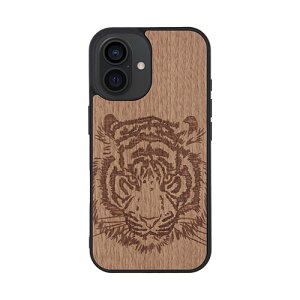Man & Wood }AhEbh MagSafeΉVR؃P[X for iPhone 16 Tiger I27059i16 PC p\R X}z ^ubg | ֘AP j^[ A[ t ی }EX ssd fBXN hdd [^[ A_v^ t