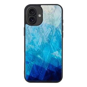 ikins アイキンス 天然貝ケース for iPhone 16 Plus Blue Lake I27108i16PL PC パソコン スマホ タブレット | 関連単語 USB ストレージ フラッシュメモリー コンパクト モニター アーム 液晶 保護 マウス ssd